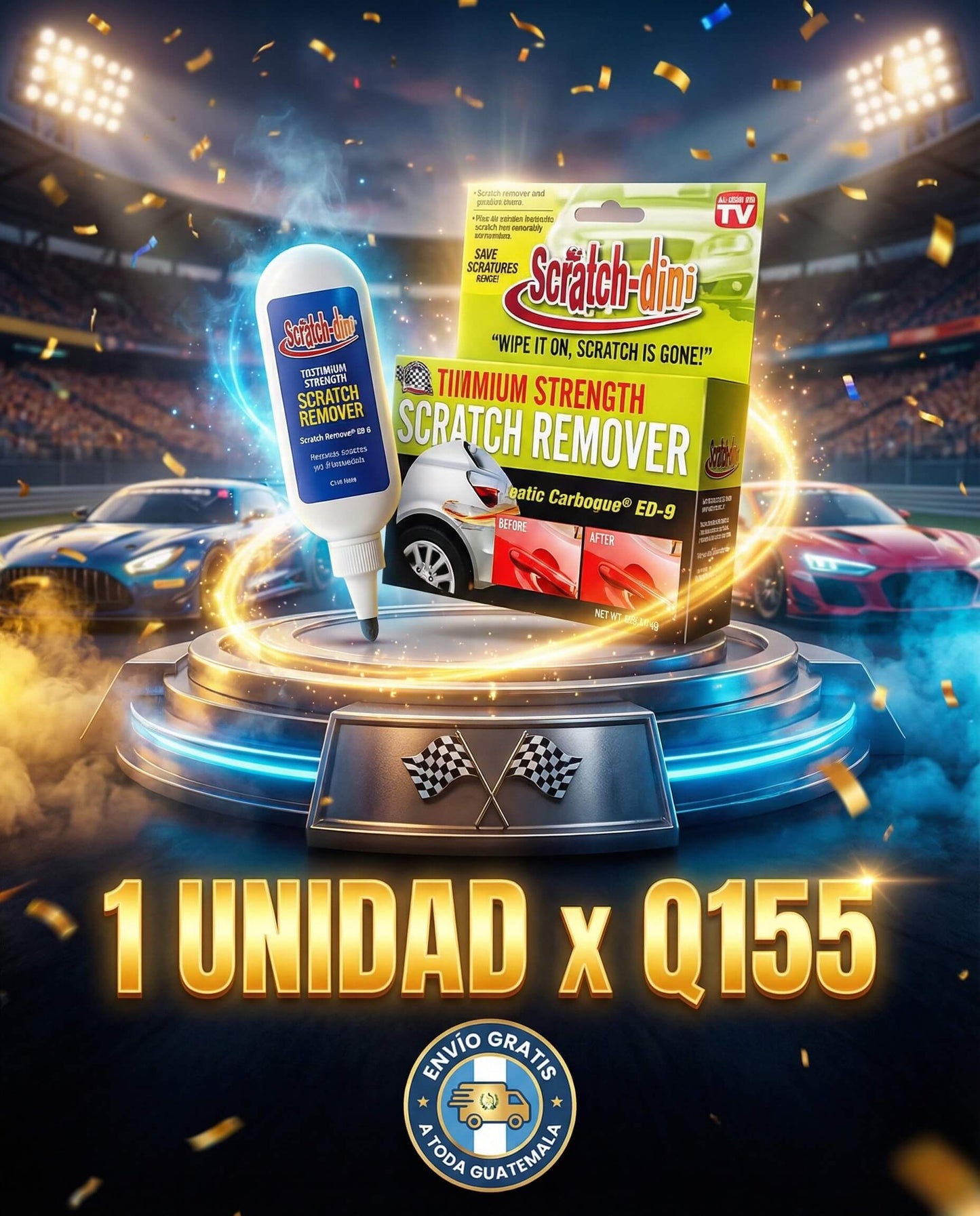 Scratch remover Lapiz Removedor