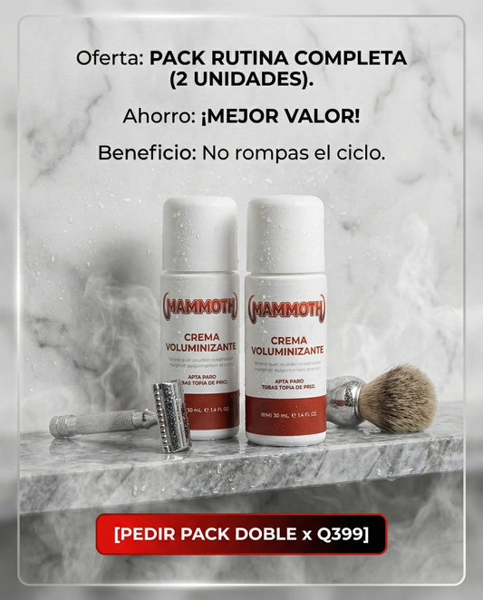 Mammoth Crema Voluminizante
