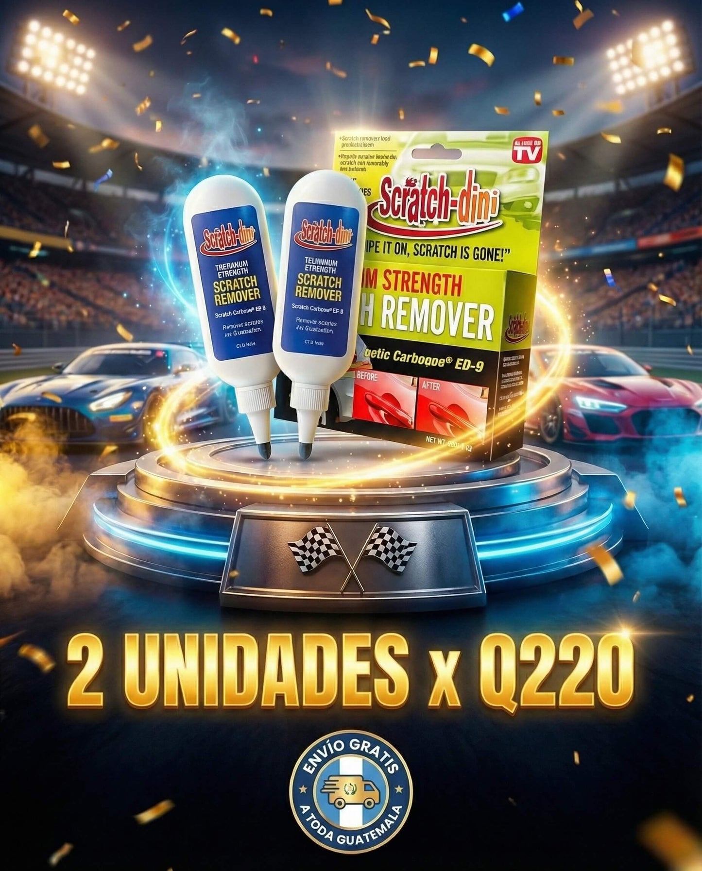 Scratch remover Lapiz Removedor