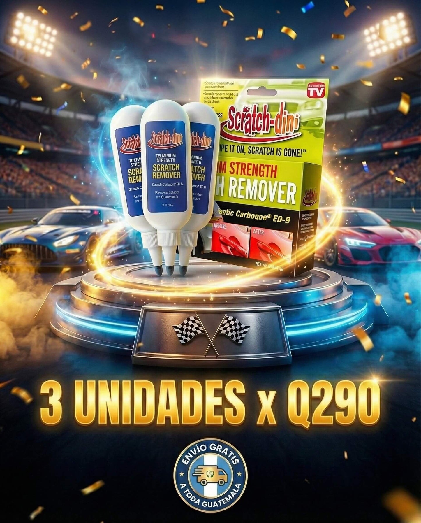 Scratch remover Lapiz Removedor