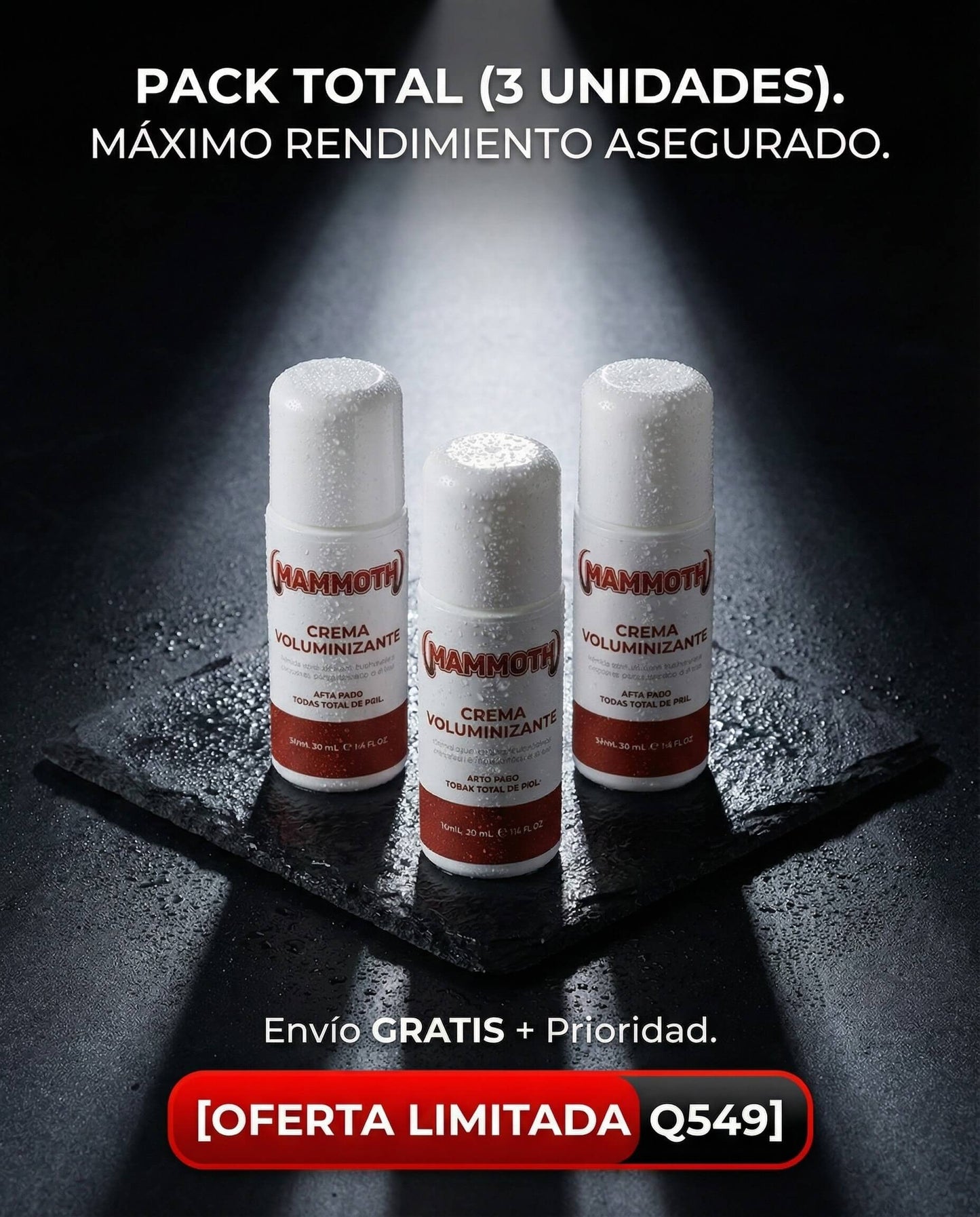 Mammoth Crema Voluminizante